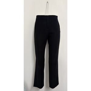 Louis Vuitton Uniforms Womens Black Size 36 US 4 Straight Pants Designer Luxury